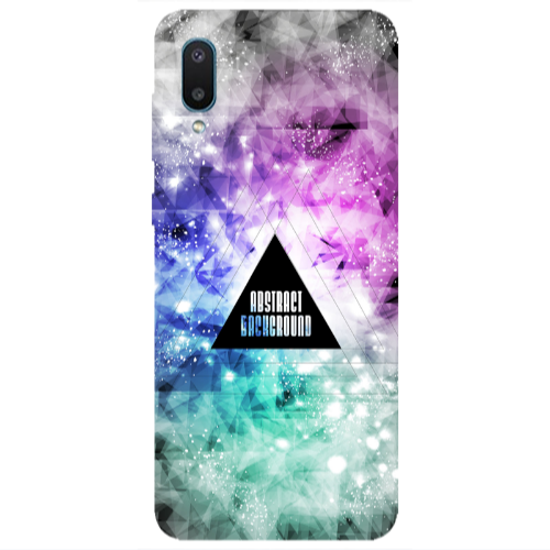 Samsung A02 Abstract Transparent Silicone TPU Θήκη