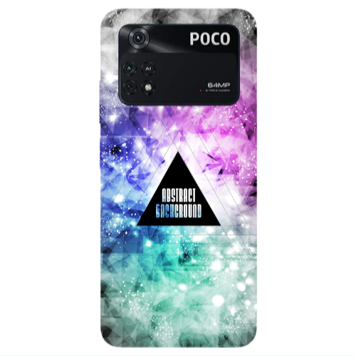 Xiaomi Poco M4 Pro 4G Abstract Transparent Silicone TPU Θήκη