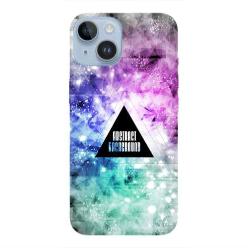 Apple iPhone 14 Plus Abstract Transparent Silicone TPU Θήκη