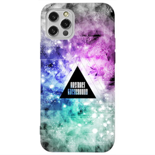 Apple iPhone 12 Pro Abstract Transparent Silicone TPU Θήκη