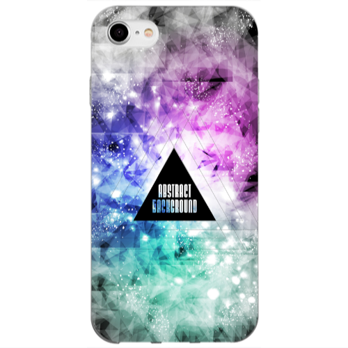 Apple iPhone 7 Abstract Transparent Silicone TPU Θήκη