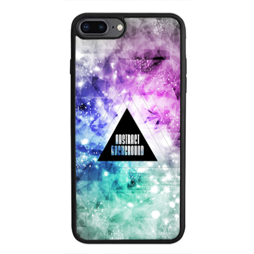 Apple iPhone 7 Plus Abstract Black Glossy Θήκη