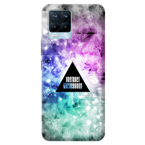Realme 8 Pro Abstract Transparent Silicone TPU Θήκη