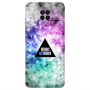 Xiaomi Redmi Note 9S Abstract Transparent Silicone TPU Θήκη