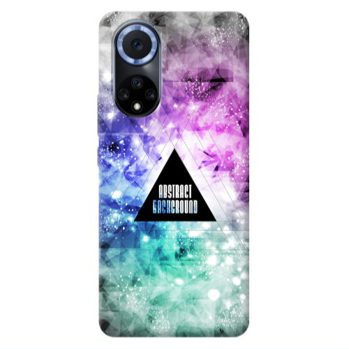 Huawei Nova 9 Abstract Transparent Silicone TPU Θήκη