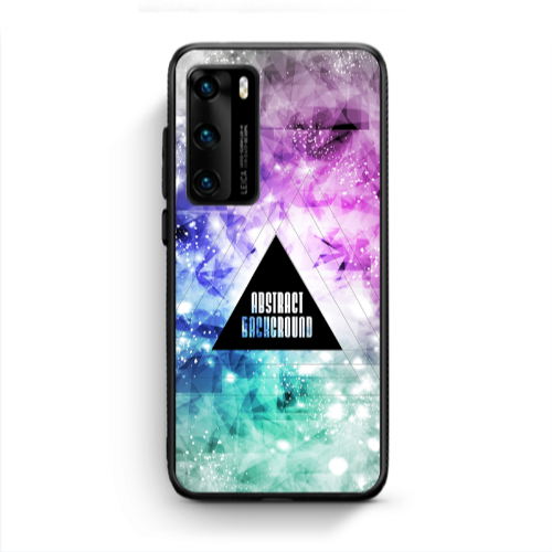 Huawei P40 Abstract Black Glossy Θήκη