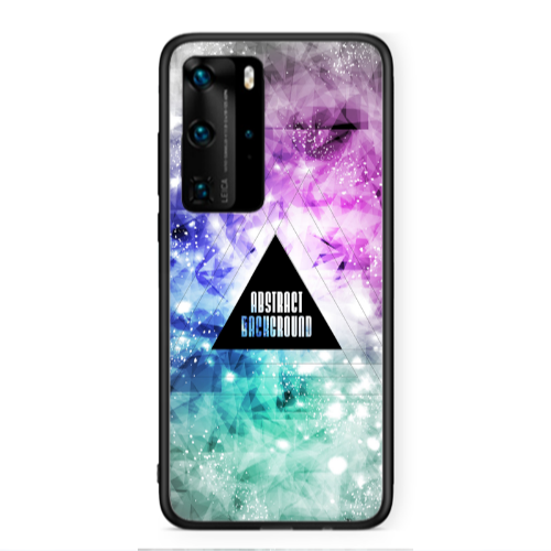 Huawei P40 Pro Abstract Black Glossy Θήκη
