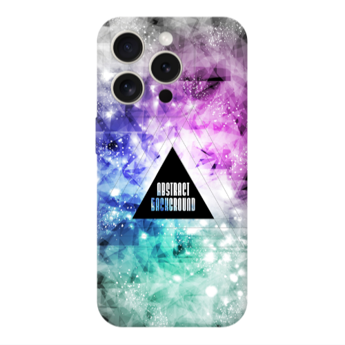 Apple iPhone 15 Pro Max Abstract Transparent Silicone TPU Θήκη