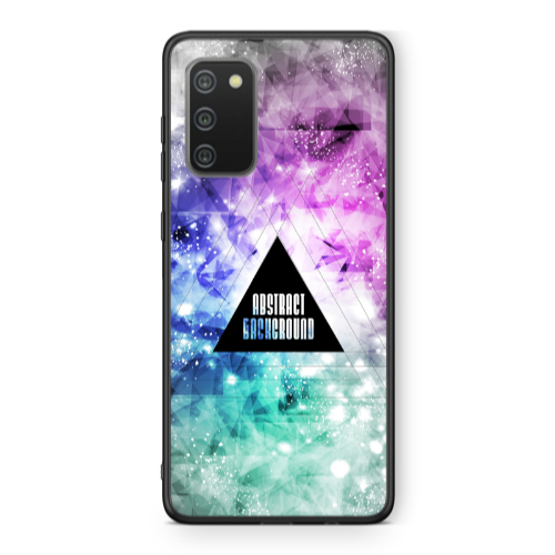 Samsung A02s Abstract Black Glossy Θήκη