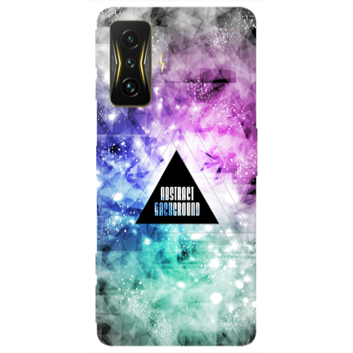 Xiaomi Poco F4 Gt Abstract Transparent Silicone TPU Θήκη