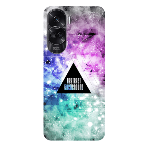 Honor 90 Lite 5G Abstract Transparent Silicone TPU Θήκη