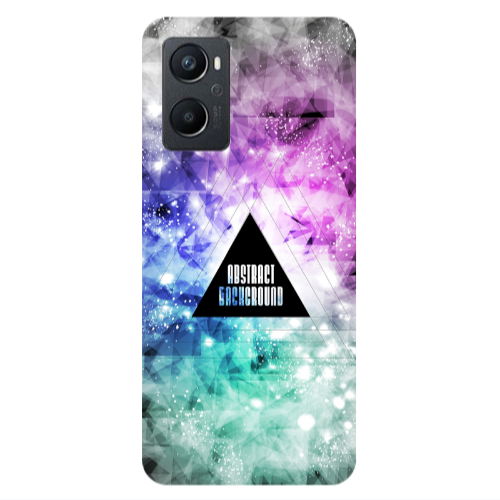 Oppo A 96 Abstract Transparent Silicone TPU Θήκη