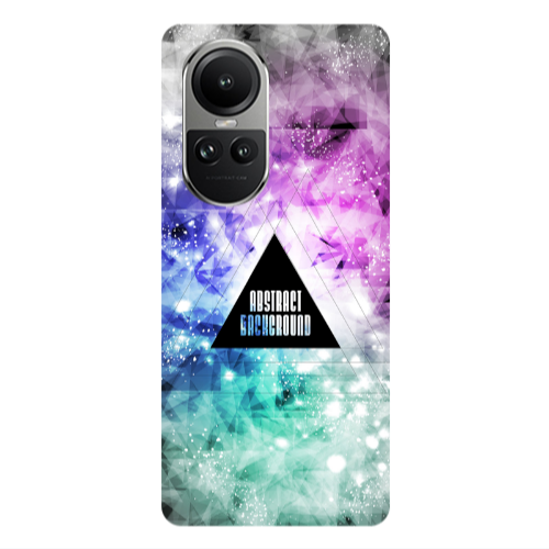 Oppo Reno10 5G Abstract Transparent Silicone TPU Θήκη