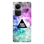Oppo Reno10 5G Abstract Transparent Silicone TPU Θήκη