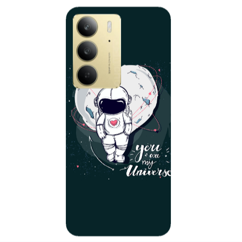 Realme C 75 You are my universe Transparent Silicone TPU Θήκη