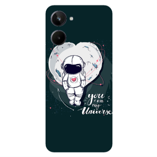 Realme 10 You are my universe Transparent Silicone TPU Θήκη