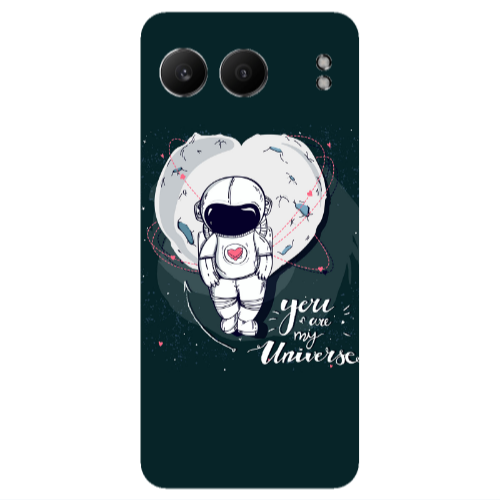 Oneplus Nord 4 You are my universe Transparent Silicone TPU Θήκη