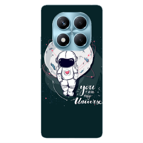 Xiaomi Redmi Note 14 Pro You are my universe Transparent Silicone TPU Θήκη