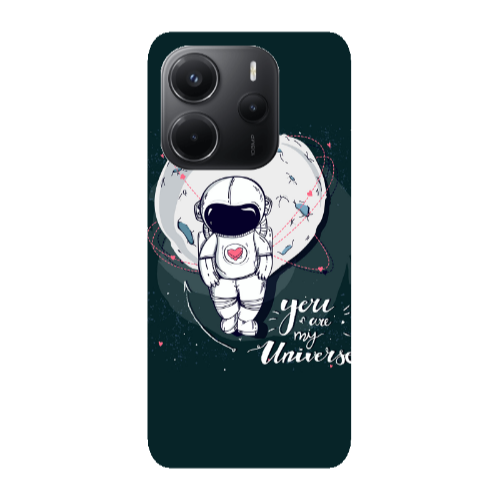 Xiaomi Redmi Note 14 You are my universe Transparent Silicone TPU Θήκη
