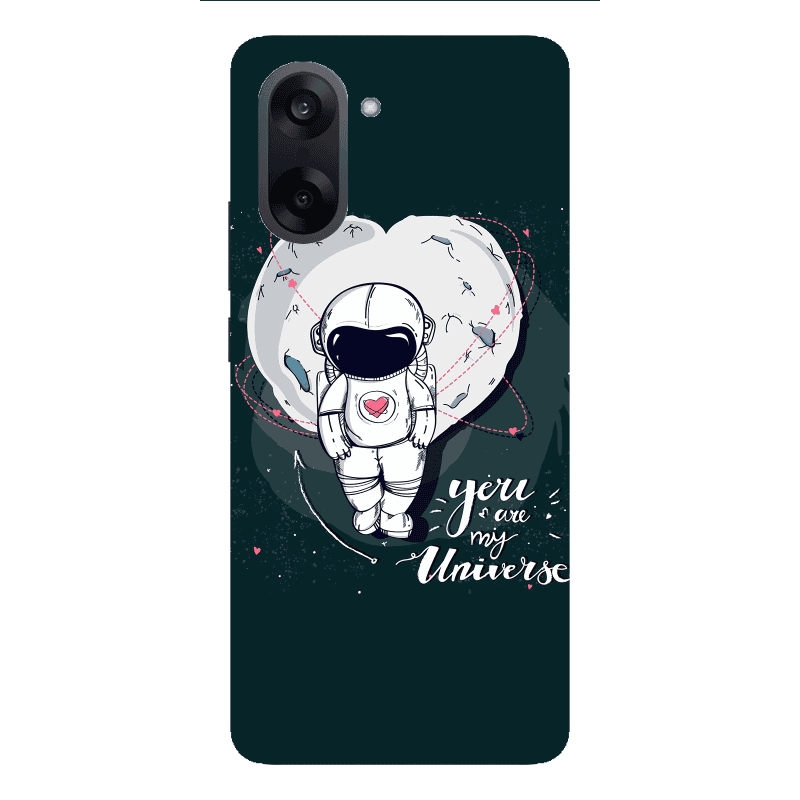 Oneplus Nord CE 5 You are my universe Transparent Silicone TPU Θήκη