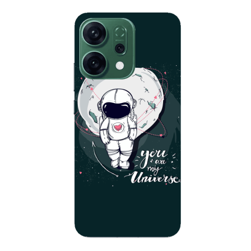 Oppo RENO 14 You are my universe Transparent Silicone TPU Θήκη