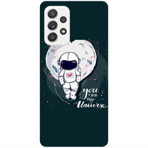 Samsung A52 You are my universe Transparent Silicone TPU Θήκη