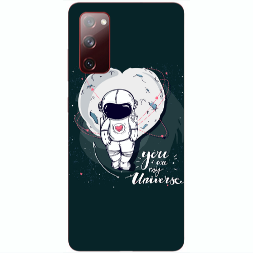 Samsung S20 FE You are my universe Transparent Silicone TPU Θήκη