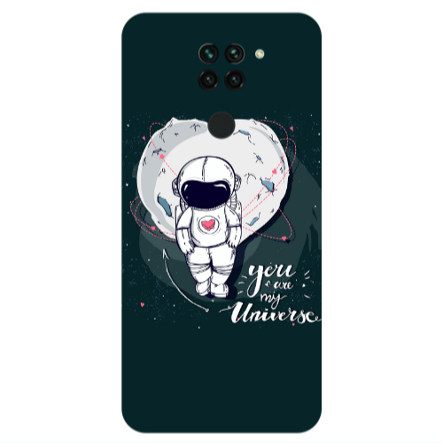 Xiaomi Redmi Note 9 You are my universe Transparent Silicone TPU Θήκη