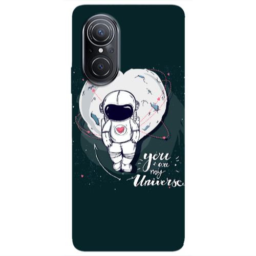 Huawei Nova 9 SE You are my universe Transparent Silicone TPU Θήκη