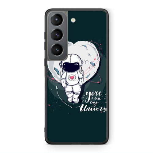 Samsung S21 PLUS You are my universe Black Glossy Θήκη