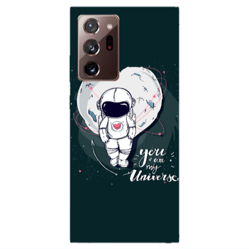 Samsung Note 20 Ultra You are my universe Transparent Silicone TPU Θήκη