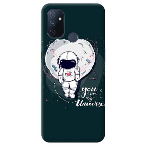 Oneplus Nord 100 You are my universe Transparent Silicone TPU Θήκη