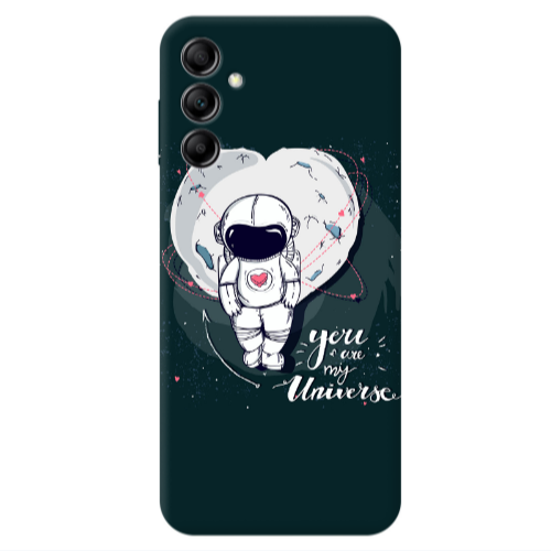 Samsung A24 You are my universe Transparent Silicone TPU Θήκη