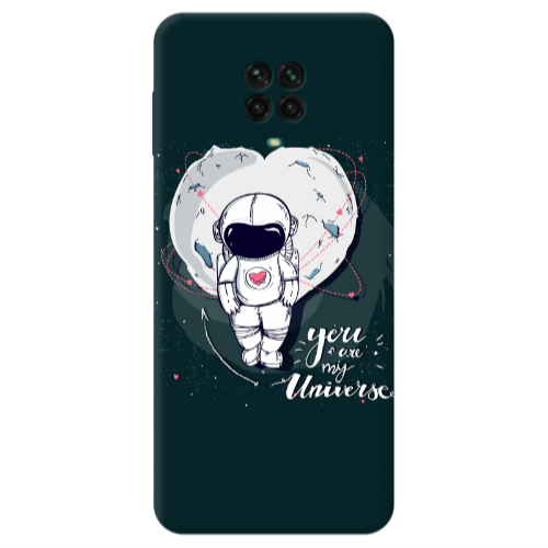 Xiaomi Redmi Note 9S You are my universe Transparent Silicone TPU Θήκη