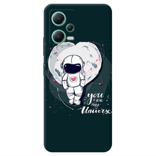Xiaomi Redmi Note 12 Pro 5G You are my universe Transparent Silicone TPU Θήκη