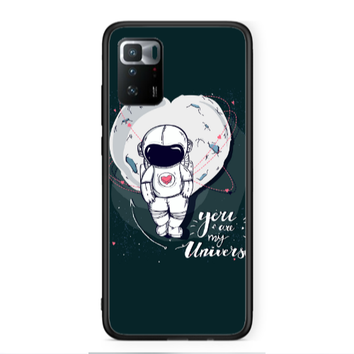 Xiaomi Poco X3 GT You are my universe Black Glossy Θήκη