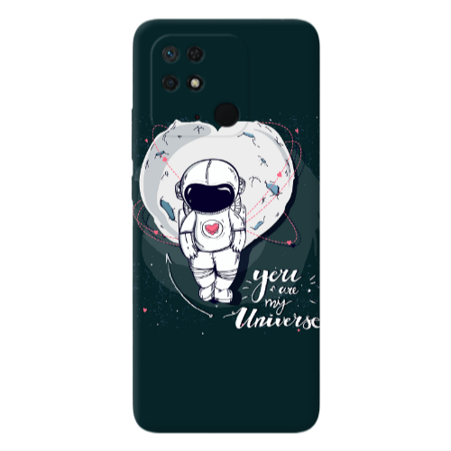 Xiaomi Poco C40 You are my universe Transparent Silicone TPU Θήκη