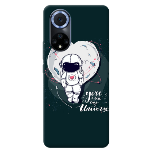 Huawei Nova 9 You are my universe Transparent Silicone TPU Θήκη