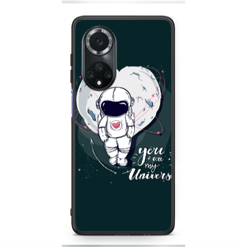 Huawei Nova 9 You are my universe Black Glossy Θήκη