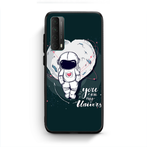 Huawei P Smart 2021 You are my universe Black Glossy Θήκη
