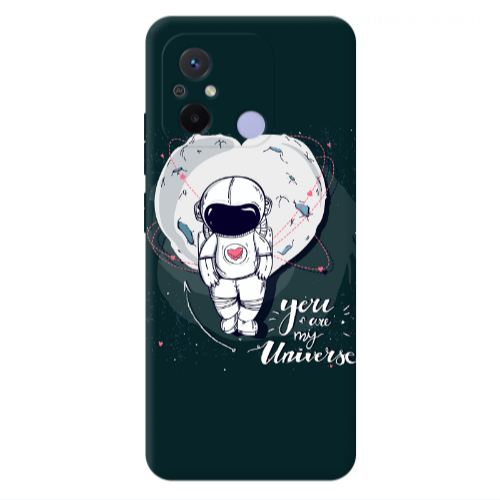 Xiaomi Redmi 12C You are my universe Transparent Silicone TPU Θήκη