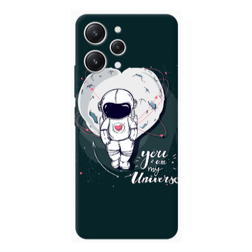 Xiaomi Redmi 12 You are my universe Transparent Silicone TPU Θήκη