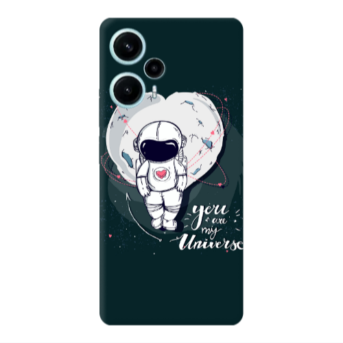 Xiaomi Poco F5 You are my universe Transparent Silicone TPU Θήκη