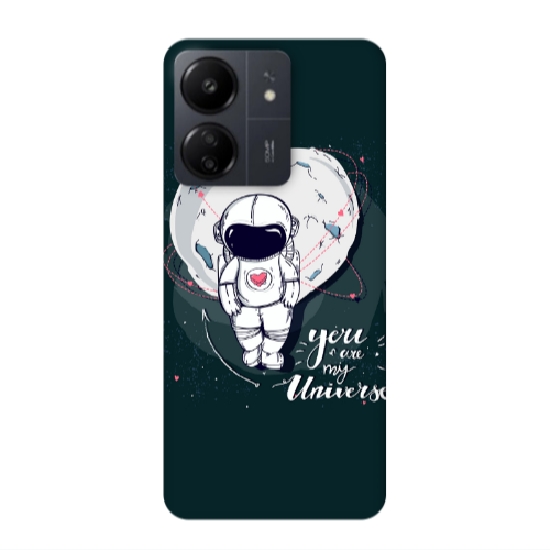 Xiaomi Redmi 13C You are my universe Transparent Silicone TPU Θήκη