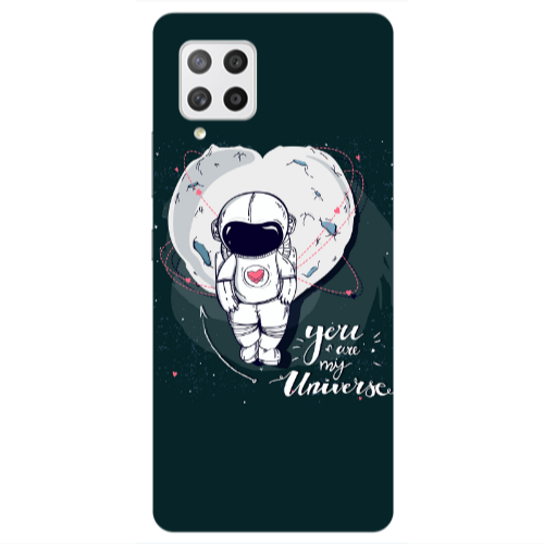 Samsung A42 5G You are my universe Transparent Silicone TPU Θήκη