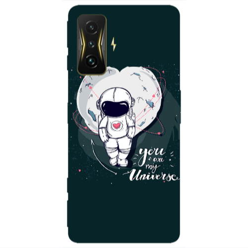 Xiaomi Poco F4 Gt You are my universe Transparent Silicone TPU Θήκη