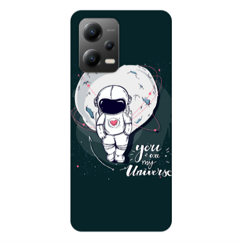 Xiaomi Poco X5 You are my universe Transparent Silicone TPU Θήκη