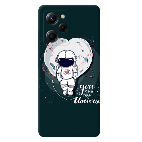 Xiaomi Poco X5 Pro You are my universe Transparent Silicone TPU Θήκη