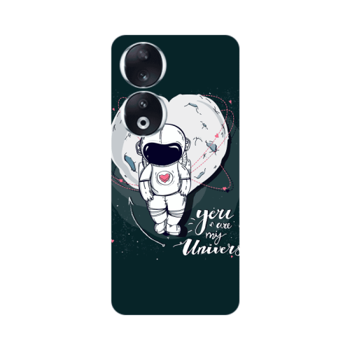 Honor 90 5G You are my universe Transparent Silicone TPU Θήκη