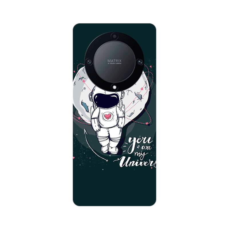 Honor Magic5 Lite 5G You are my universe Transparent Silicone TPU Θήκη